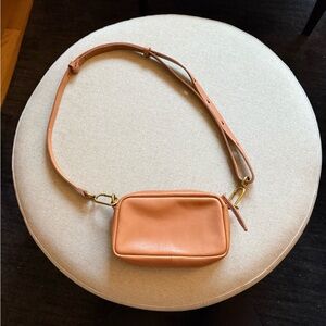 Madewell Mini Leather Carabiner Crossbody Bag